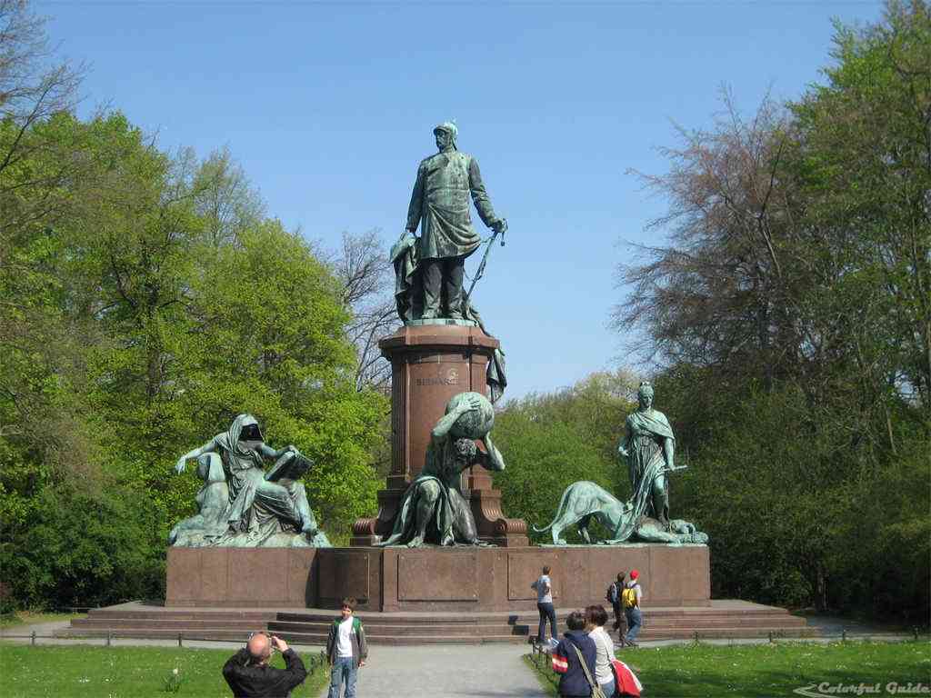 berlin bismarck monument tiergarten park