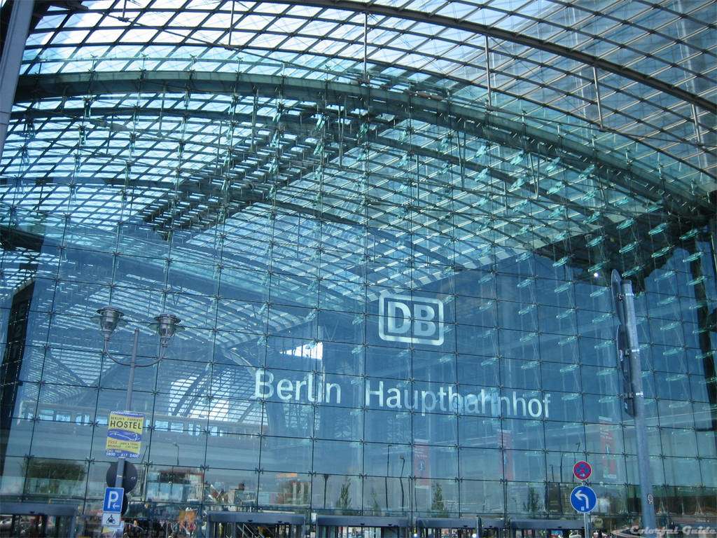 berlin main train station entrance